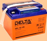 GEL 12-45 Батарея для ибп  Delta - фото