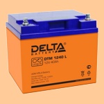 Аккумуляторная батарея (АКБ)  к ибп Delta DTM 1240 L (12В/40 А·ч) 1240 L (12-40) для насосов и котлов - фото