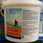 Активный кислород аквабланк О2 в таблетках 20/200 гр., 5 кг (Химия для бассейна) - фото