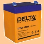 Delta DTM 1205 (12В/5 А·ч) (АКБ) - фото