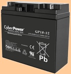 Аккумуляторная батарея для ибп 12V/18Ah CyberPower GP18-12 (1218,1217) - фото