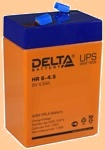 Аккумуляторная батарея (АКБ) к ибп Delta HR 6-4.5 (6В/4.5 А·ч) 6-4.5 - фото