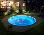 Комплект светодиодной подсветки 3D по кругу для бассейна 4,6m - фото