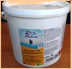 (Ударный  хлор) Кемохлор Т-65  гранулированный 5 кг (Химия для бассейна)  - фото