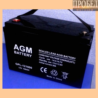 АКБ для ИБП 12V/100Ah AGM GPL 12100