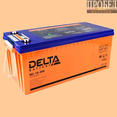 GEL 12-200 Батарея для ибп  Delta - фото