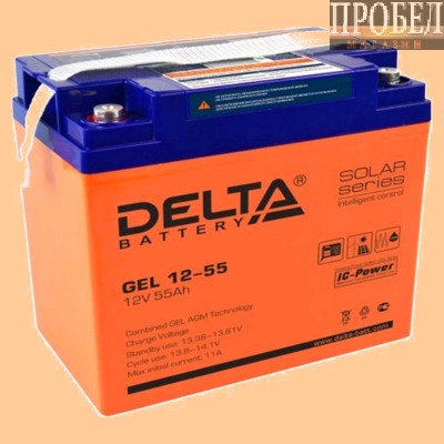 GEL 12-55 Батарея для ибп Delta
