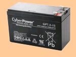 Аккумуляторная батарея для ибп 12V/7.2Ah CyberPower GP7.2-12 (1207,1272) - фото