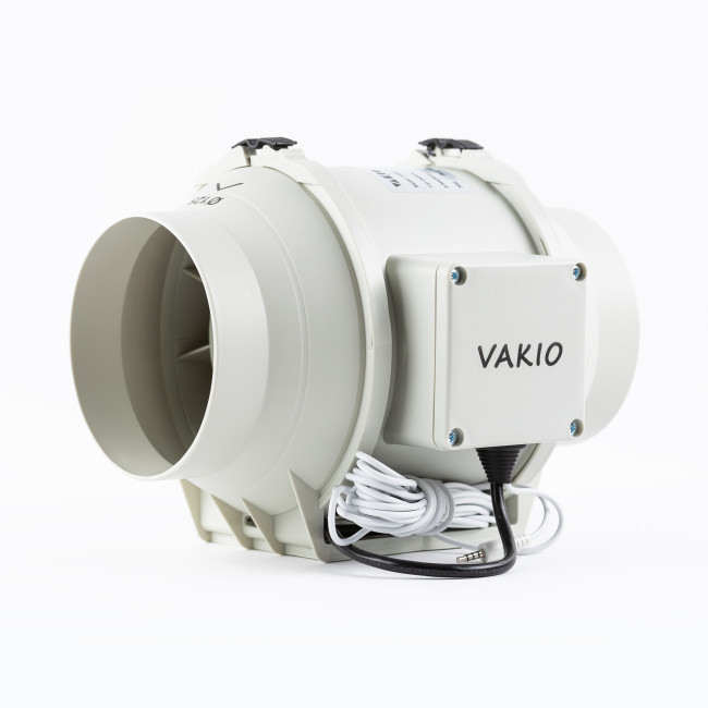 Вытяжной вентилятор VAKIO AirFlow 125PE - фото, картинка Вытяжной вентилятор VAKIO AirFlow 125PE - фото