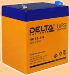 Аккумуляторная батарея (АКБ) к ибп Delta HR 12-4.5 (12В/4.5 А·ч) 12-4.5 (1245) 12045 - фото