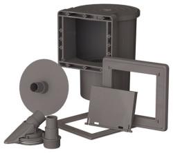 Скиммер для бассейнов Azuro De Luxe Graphit - фото