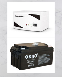 Готовое решение Инвертор Cyber Power SMP750EI +12V/65Ah  - фото