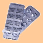 Таблетки Lovibond DPD3 для тестера (упаковка 10 шт) общий хлор ( Химия для бассейна) - фото