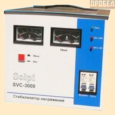 SOLPI-M SVC-3000 (СН) Стабилизатор напряжения 