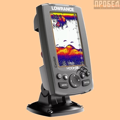 Эхолот Lowrance Hook-4x Mid/High/DownScan™ (000-12641-001)